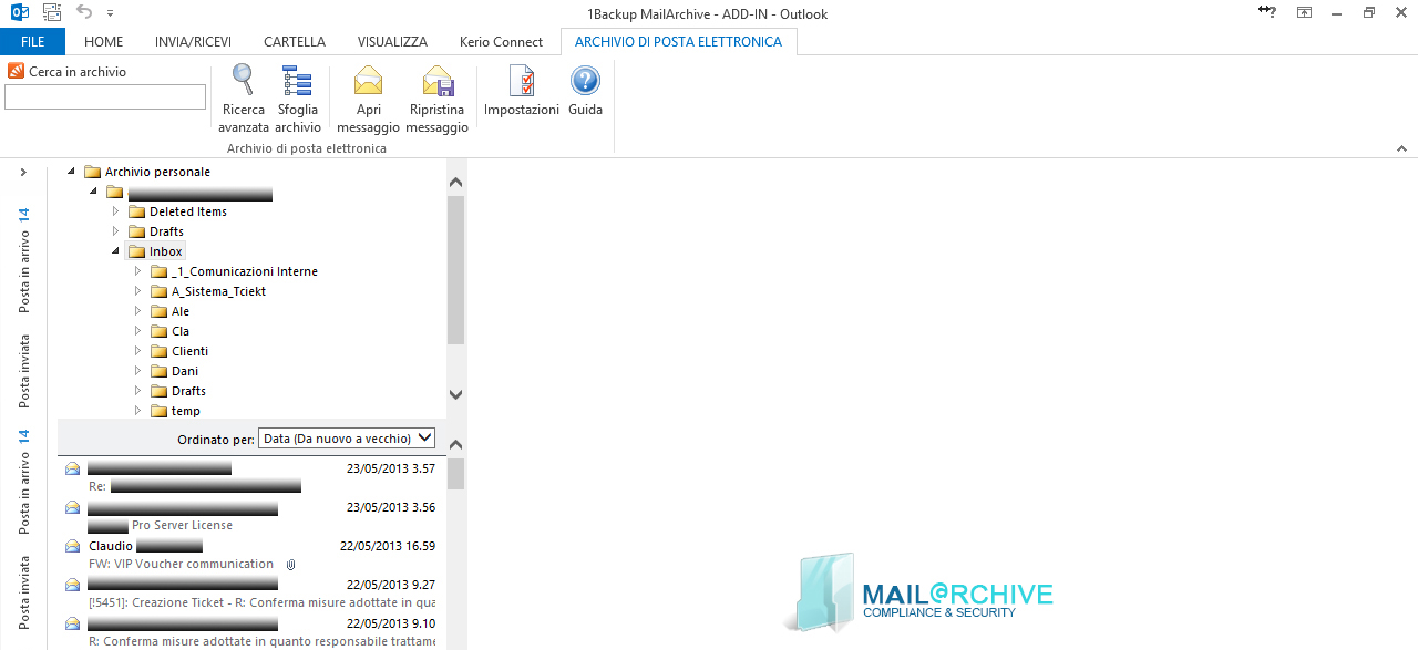 cloud email archiving